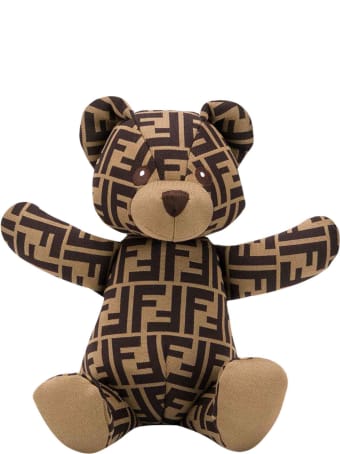 Fendi Teddy Bear With Print