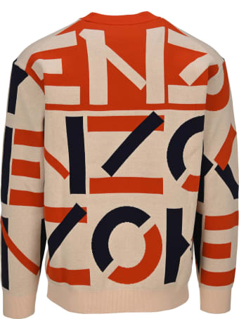 Kenzo Sport Jacquard Monogram Jumper