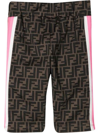 Fendi Zucca Teen Shorts