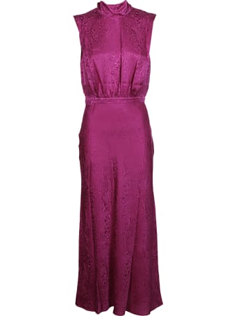 Saloni Fleur Midi Dress