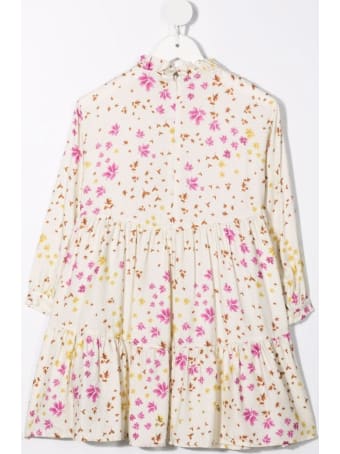 Il Gufo Viscose Dress With Floral Print