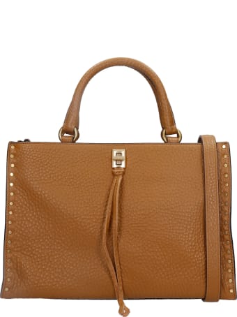 Rebecca Minkoff Darren To Zip Shoulder Bag In Leather Color Leather
