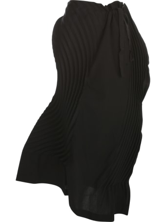 Issey Miyake Cliff Straight Skirt