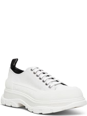 Alexander McQueen Snekaer Trade Slick In White Canvas