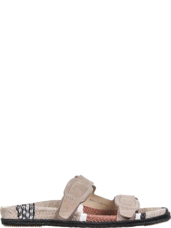 Pedro Garcia Dove Gray Sandals