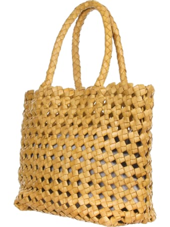 Officine Creative Shopping Bag Yellow Corn Colored