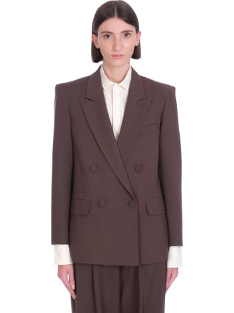 WANDERING Blazer In Brown Wool