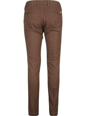 Entre Amis Slim-fit Printed Trousers