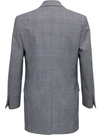 Tonello Single Breasted Grey Wool Blazer