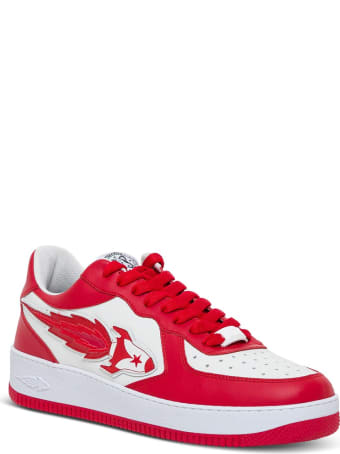 Enterprise Japan Leather Sneakers With Logo