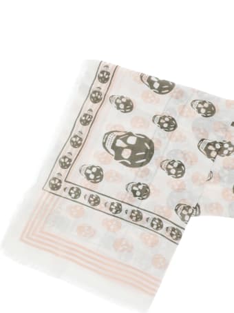 Alexander McQueen Classic On Biker Skull Scarf