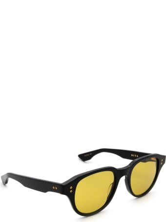 Dita Dita Dts708-a-01-a Black Gold Sunglasses