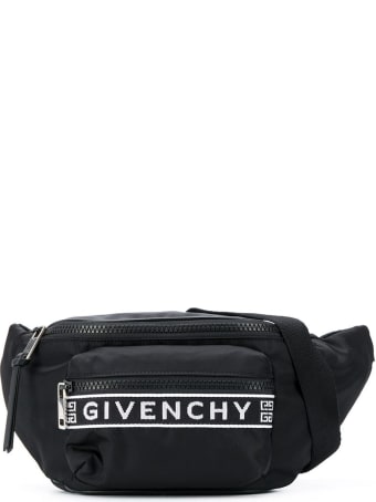 Givenchy Black Logo-panel Belt Bag