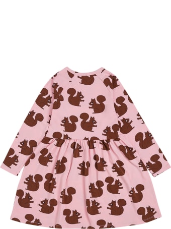Mini Rodini Squirrel Aop Ls Dress