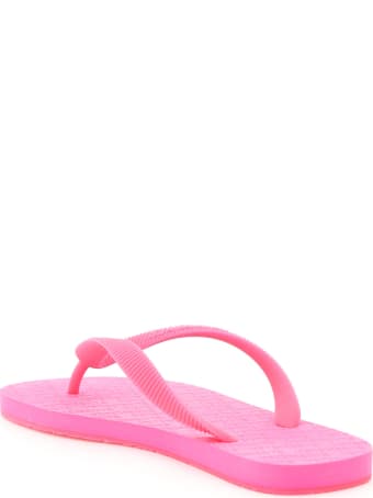 VETEMENTS Rubber Flip Flops Logo