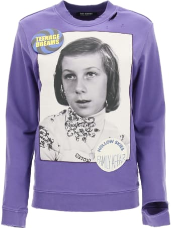 Raf Simons Sweatshirt With Girl Patch