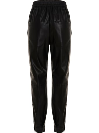 (nude) Eco-leather Pants