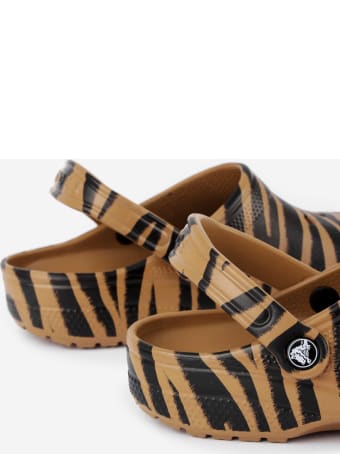 Crocs Classic Animal Print Clog Flats