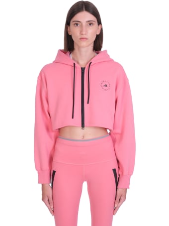 Adidas by Stella McCartney Sweatshirt In Rose-pink Cotton