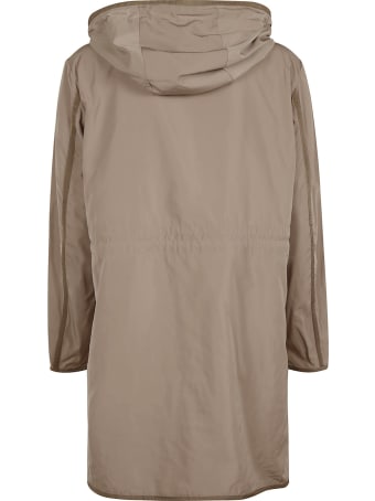 Moncler Buttoned Hooded Jacket