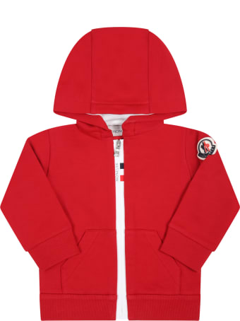 Moncler Multicolor Tracksuit For Baby Boy With Iconic Patch