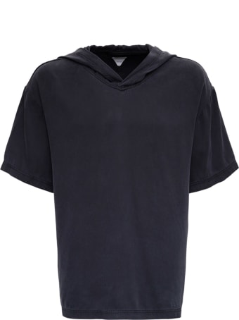 Bottega Veneta Stone Washed Silk Hooded T-shirt