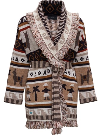 Alanui Ushuaia Cashmere And Wool Cardigan