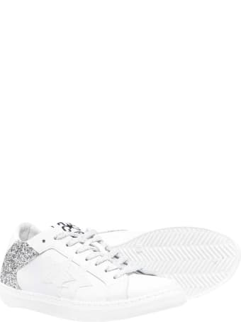 2Star Low Sneakers With Printed Logo