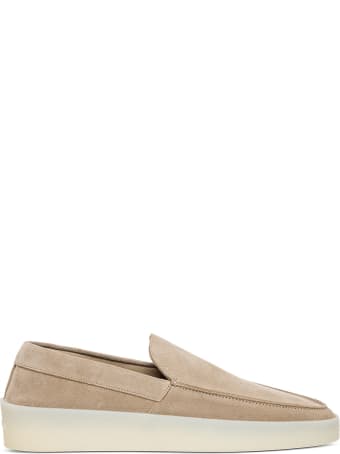 Fear of God Beige Suede Loafers
