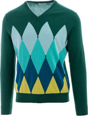 Ballantyne Cotton And Cashmere Sweater Ballantyne