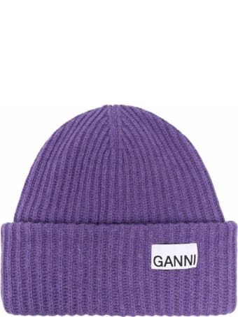 Ganni Rib Knit Hat