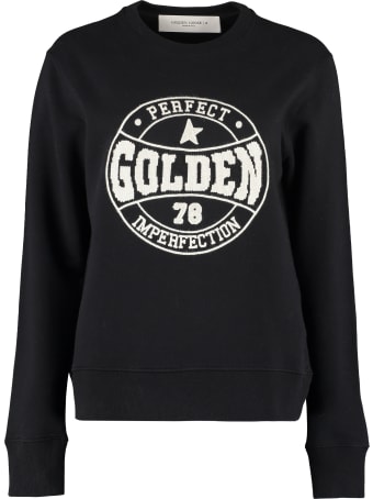 Golden Goose Logo Detail Cotton Sweatshirt