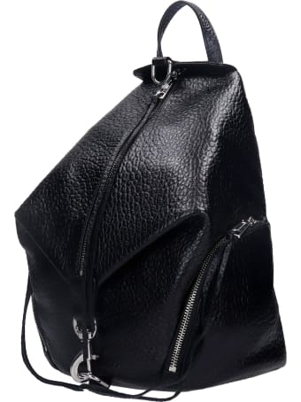 Rebecca Minkoff Julian Backpack In Black Leather