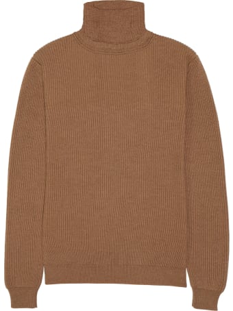 Altea Camel Wool Turtleneck