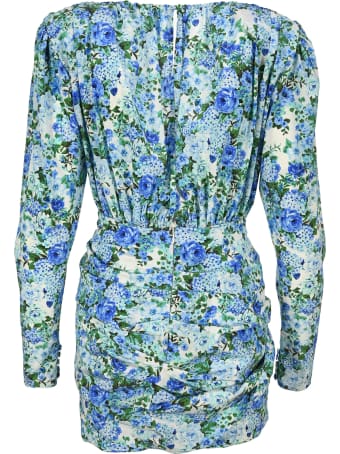 Magda Butrym Floral Print Mini Dress