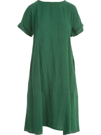 Rosso Puro Linen S/s Dress