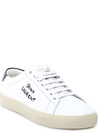 Saint Laurent Court Classic Sl/06 Embroidered Sneakers