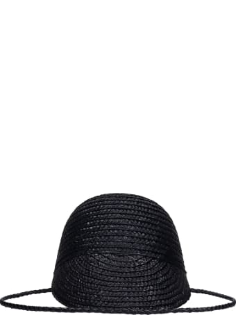 Kate Cate Hats In Black Wool And Polyamide