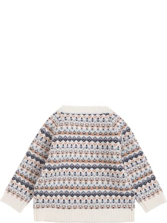 Tartine et Chocolat Multicolor Wool Sweater With Buttons
