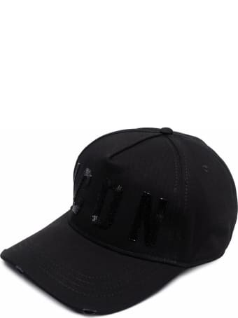 Dsquared2 Woman Black Icon Baseball Cap