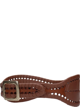 Kate Cate Belts In Brown Leather