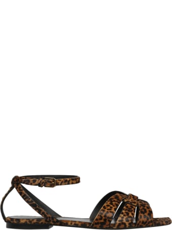 Saint Laurent Tribute Flat Sandal