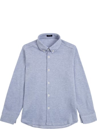 Il Gufo Light Blue Organic Cotton Shirt