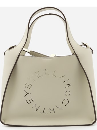 Stella McCartney Vegan Leather Tote Bag With Perforated Logo Detail