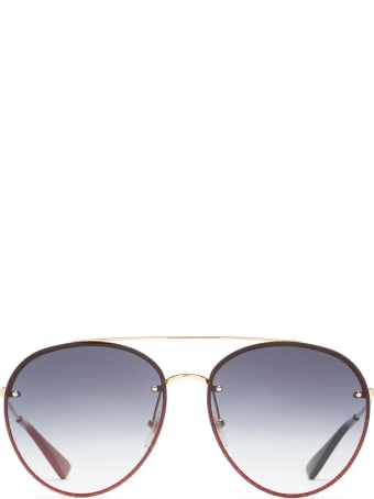 Gucci Gucci Gg0351s Gold Sunglasses