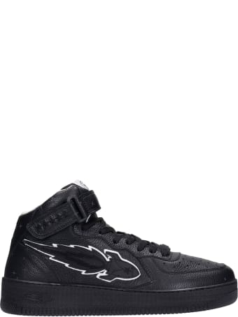 Enterprise Japan Sneakers In Black Leather