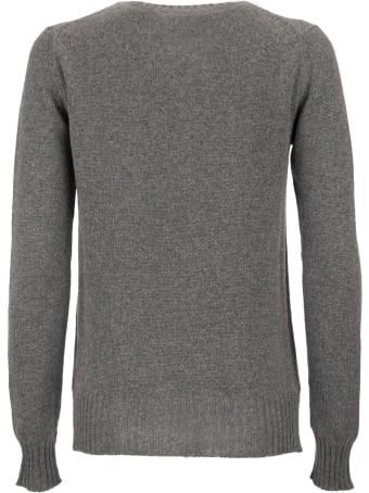 Loro Piana Crewneck Baby Cashmere Blue Sweater