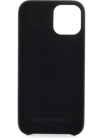 Dsquared2 Iphone 12 Pro Black Cover With Logo