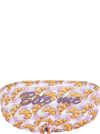 YES I AM Brioches Print Swim Briefs