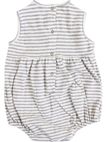 De Cavana Newborn Romper With Flower